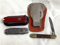 Pony can opener and knife, Swiss Army knives and