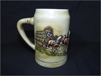Horse-Drawn Beer Delivery Stein