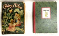 1950 Fairy Tales hardback and 1965 Walt Disney’s