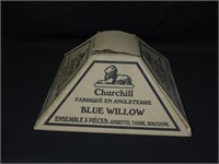 Churchill Blue Willow 3pc Dish Set