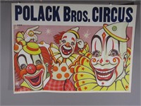 Polack Bros Original Circus Poster