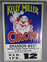 Kelly Miller Original Circus Poster