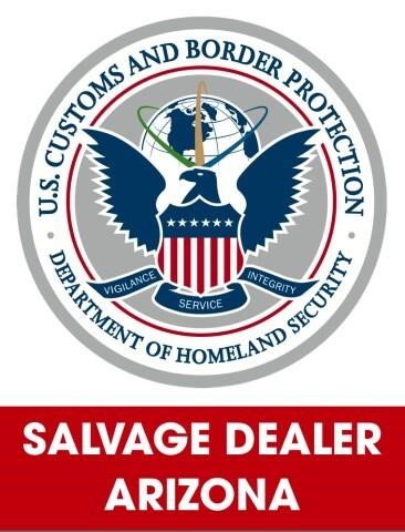 U.S. Customs & Border Protection (Salvage) 12/6/2021 Arizona