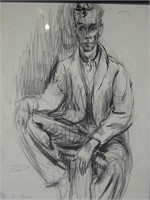 Drawing of a Young Man by Gay Youse