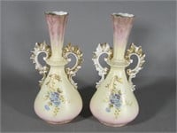 Pr. Victoria Carlsbad Austria Vases