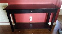 Wooden Sofa Table W/ Drawer