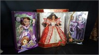 3 New Collectible Dolls