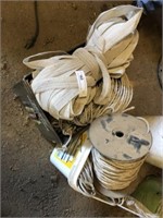 3 Boxes Miscellaneous Rope & Wire