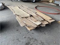 Dried Cherry Live Edge Boards and Planks