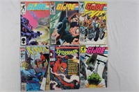 1980s-1990s G.I. Joe, Spiderman & X-Men Comics