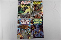 1985-1991 MARVEL G.I. Joe & Iron Man Comics