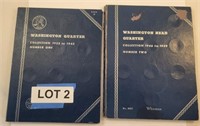 (2) Washington Quarter Books, 1932-1959