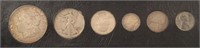 Coin Set Including: 1921 Morgan Dollar, etc.