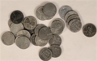 (28) Lincoln Steel Pennies