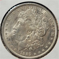 1889 Morgan Silver Dollar, Higher Grade