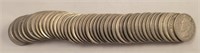 (11) Silver Canadian Quarters & (33) Clad Quarters