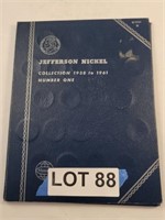 Jefferson Nickel Collection 1938-1961