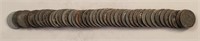 Roll of Steel Wheat Cents