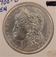 1900-O Morgan Silver Dollar, Higher Grade