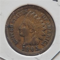 1905 Indian Head Cent, Higher Grade
