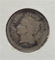 1866 3-Cent Nickel