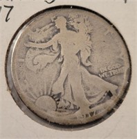 1917 Walking Liberty 1/2 Dollar