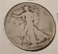 1927-S Walking Liberty 1/2 Dollar