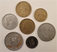 (6) Early Foreign Coins