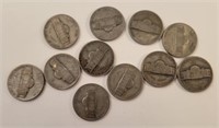 (11) 1944-S War Nickels **