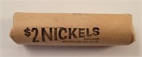 Roll of 1936-P Buffalo Nickels