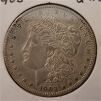 1903 Morgan Silver Dollar, Higher Grade
