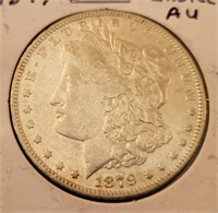 1879-O Morgan Silver Dollar, Higher Grade