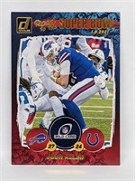 2021 Donruss Josh Allen Road to the Super Bowl