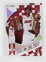 2021 Recon LeBron James Eyes on the Prize Insert