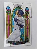 2021 Prizm Mookie Betts Stained Glass #SG-2