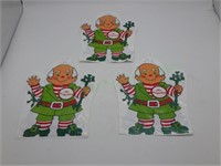 3 Mr. Jingleling Plastic Hand puppets