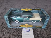 1955 Chevy Bel Air 1/18 scale ertl, in box