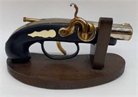 Vintage Derringer Gun Table Lighter