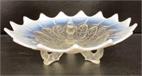 1906 Northwood Opalescent 3 Leg Bowl