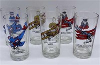 WW1 Military Airplane Drinking Glasses