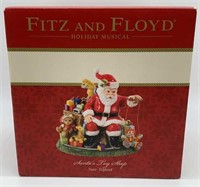 Fitz and Floyd Holiday Musical - Santa’s Toy Shop