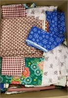 Large Box of Quilting Fabric
