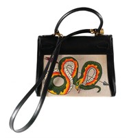 HERMES Kelly Handpainted Hand Bag