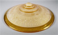 Art Deco Glass Frosted Lamp Shade French