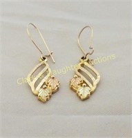 Black Hills Gold earrings
