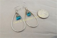 Silver & turquoise earrings