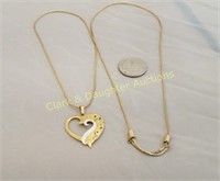 Montana Silversmiths heart necklace