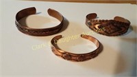 Native Style copper bracelets
