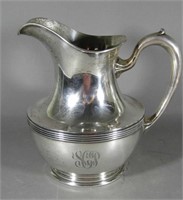 Whiting Sterling Silver Water Pitcher