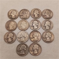 14 Wash Quarters 1934-49